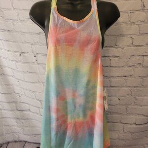 Limeapple Girls' Tie Dye Coverup Dress